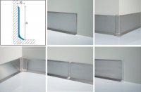 PLINTA ALUMINIU PROFILITEC - ITALIA - PLINTA ALUMINIU PROFILITEC - ITALIA